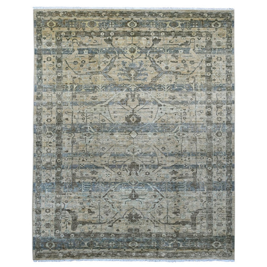 8'2" x 10'1" | Brown Peshawar | Wool | 210000031267