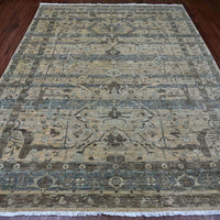 8'2" x 10'1" | Brown Peshawar | Wool | 210000031267