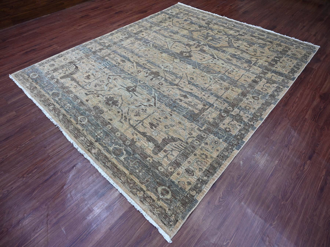 8'2" x 10'1" | Brown Peshawar | Wool | 210000031267