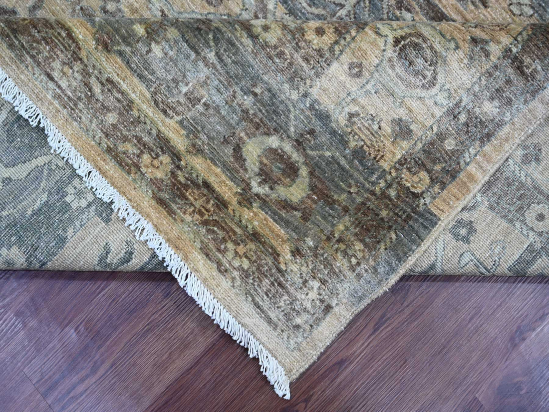 8'2" x 10'1" | Brown Peshawar | Wool | 210000031267