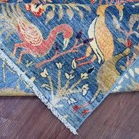 9'0"x11'8" |  Blue Peshawar | Wool | 210000031311