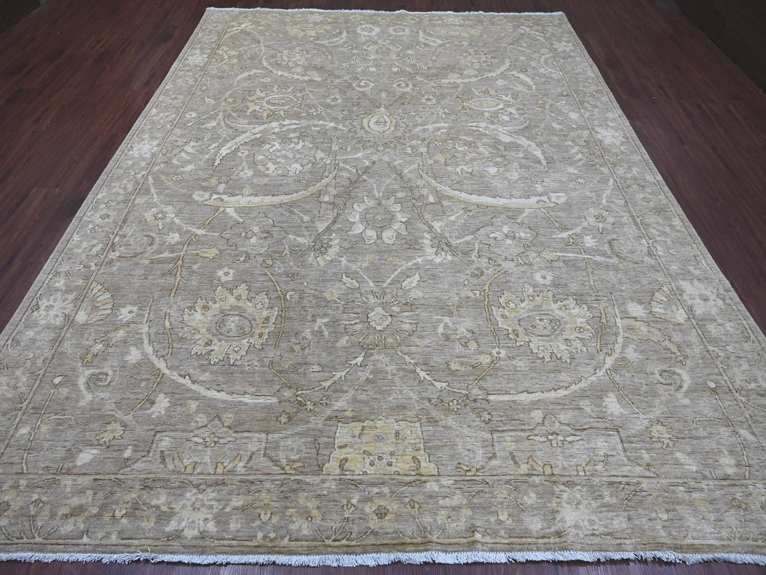 8'10"x11'7" | Brown Peshawar | Wool | 210000031300