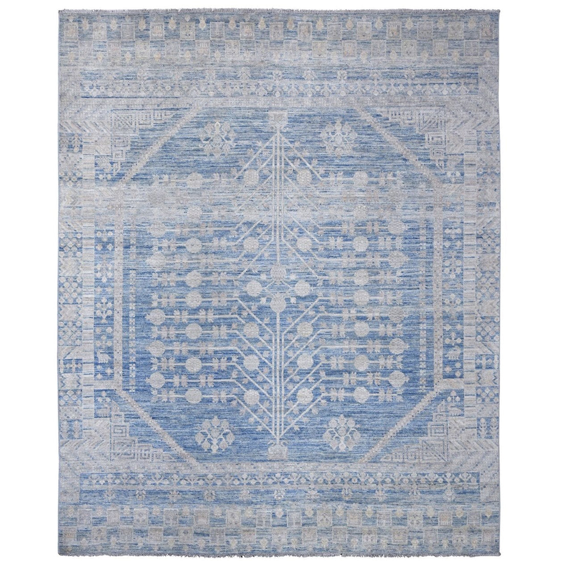 8'0"x9'9" | Blue Peshawar | Wool | 210000031260
