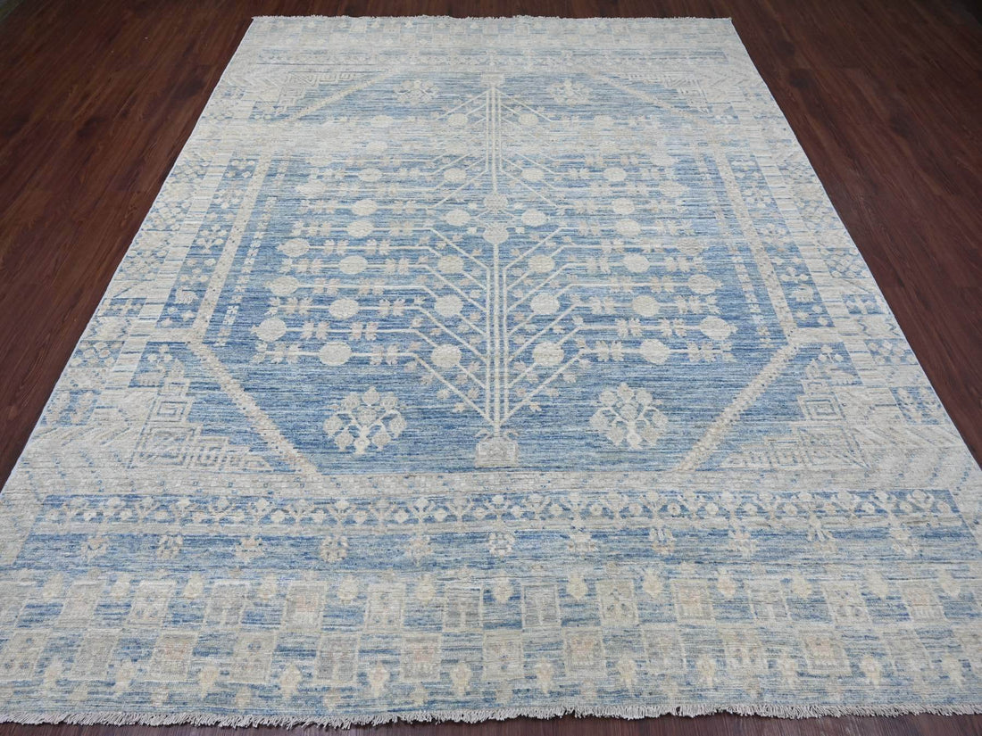 8'0"x9'9" | Blue Peshawar | Wool | 210000031260