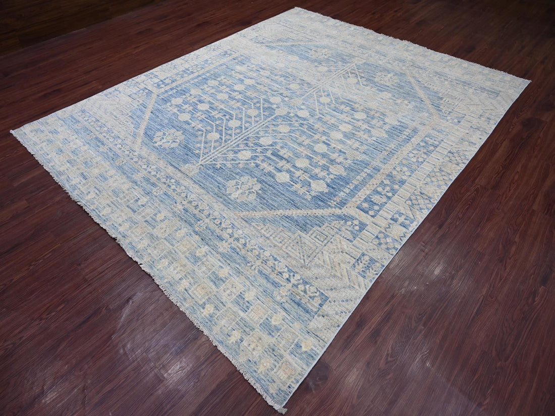 8'0"x9'9" | Blue Peshawar | Wool | 210000031260