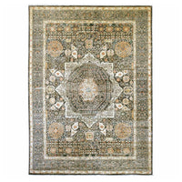 9'0"x12'0" | Grey Mamluk | Wool | 210000031293