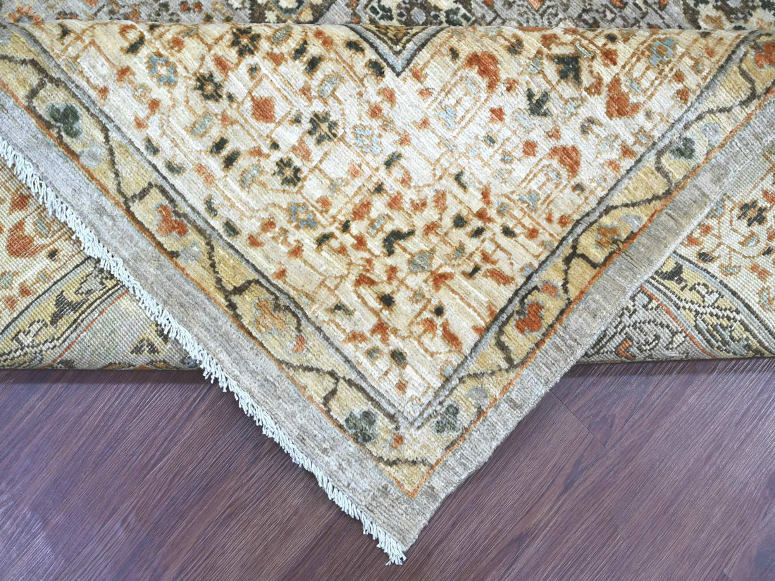7'10"x9'10" | Grey Mamluk | Wool | 210000031283