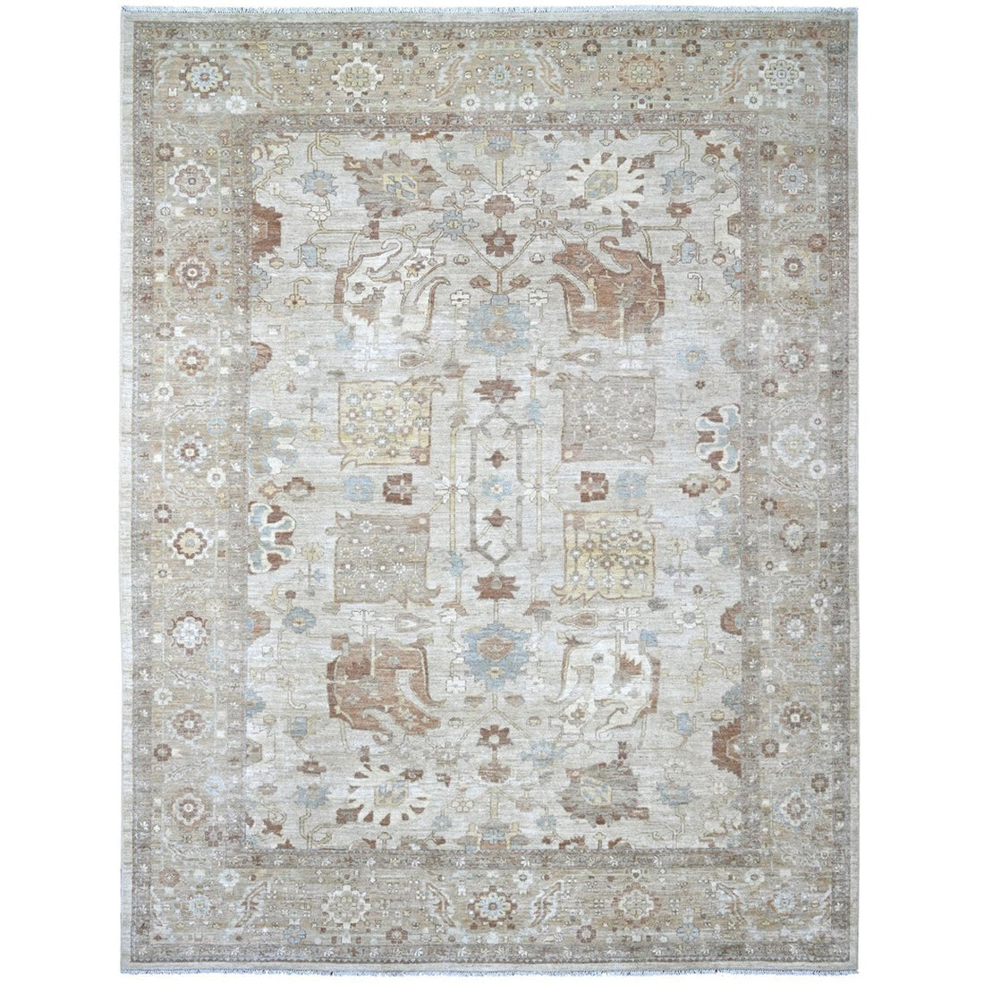 9'0"x11'9" | Gray Peshawar | Wool | 210000031295