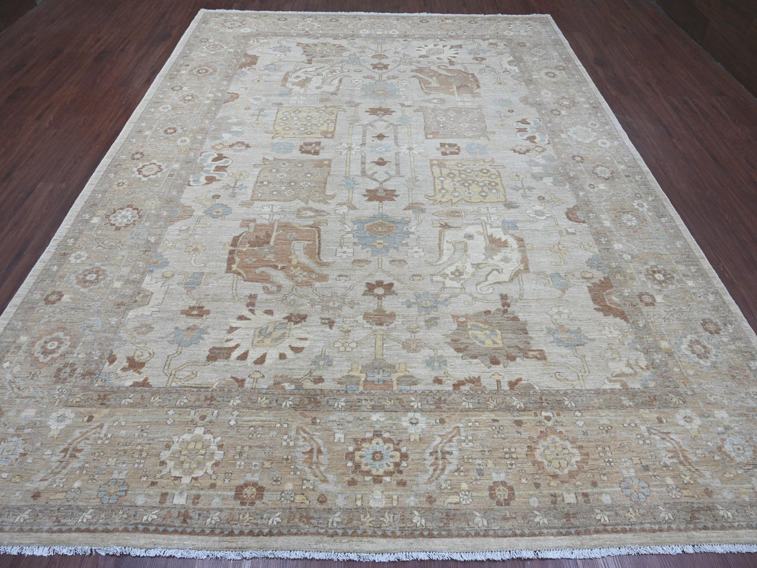 9'0"x11'9" | Gray Peshawar | Wool | 210000031295