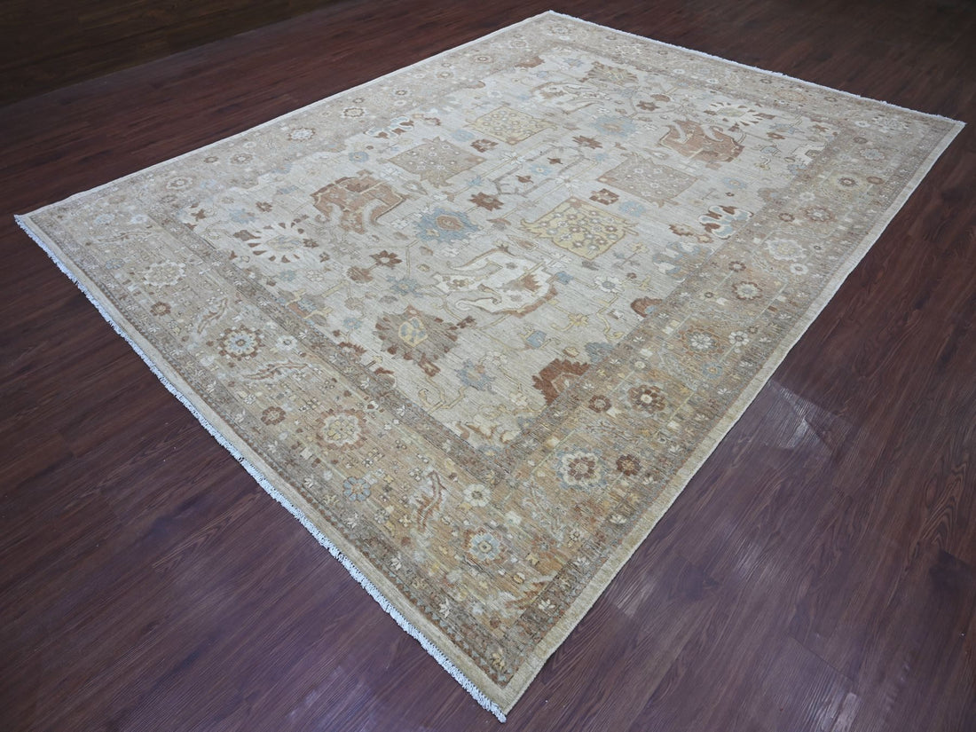 9'0"x11'9" | Gray Peshawar | Wool | 210000031295