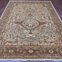 8'0"x9'7" | Grey Peshawar | Wool | 210000031266