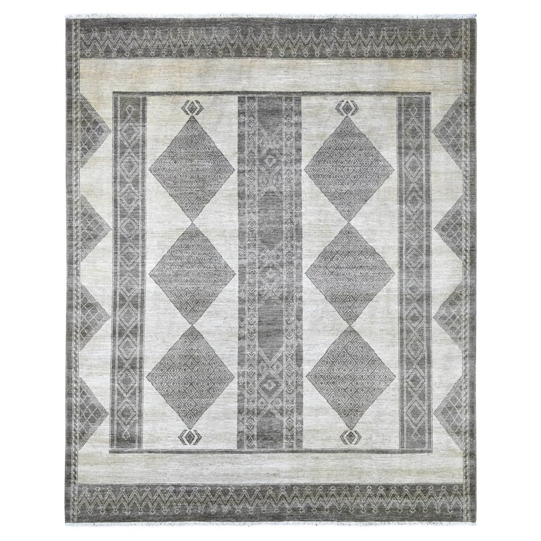 8'0"x9'7" | Ivory Moroccan | Wool | 210000031269