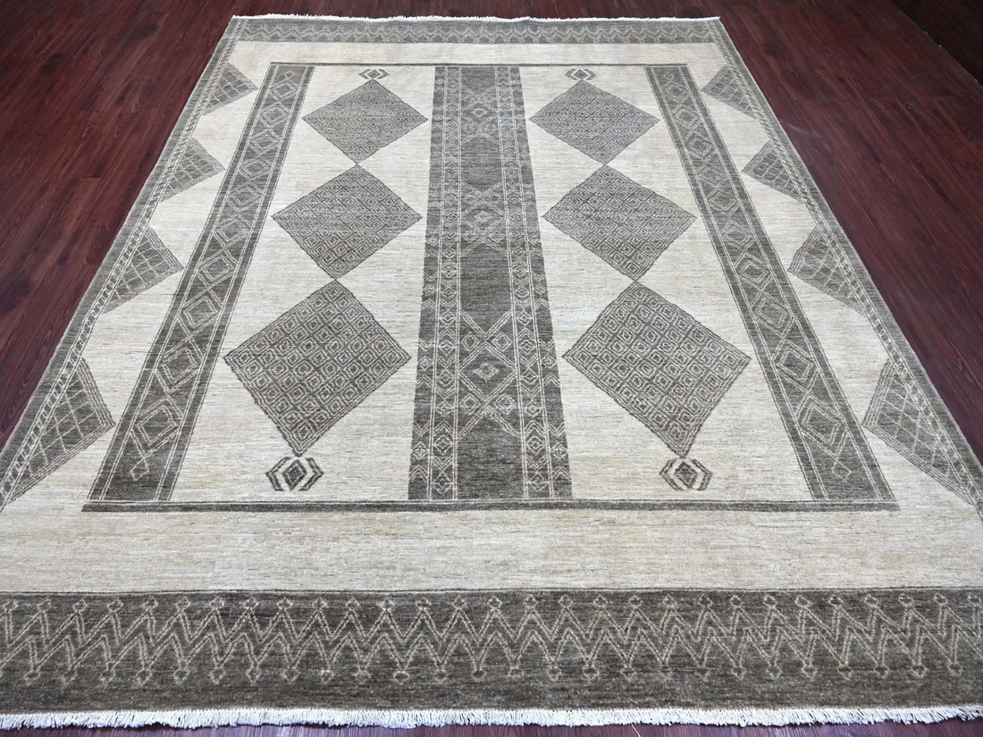 8'0"x9'7" | Ivory Moroccan | Wool | 210000031269
