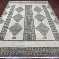 8'0"x9'7" | Ivory Moroccan | Wool | 210000031269