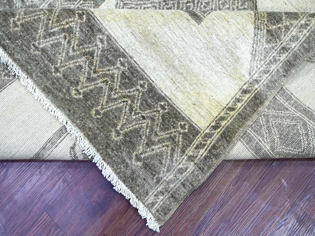 8'0"x9'7" | Ivory Moroccan | Wool | 210000031269