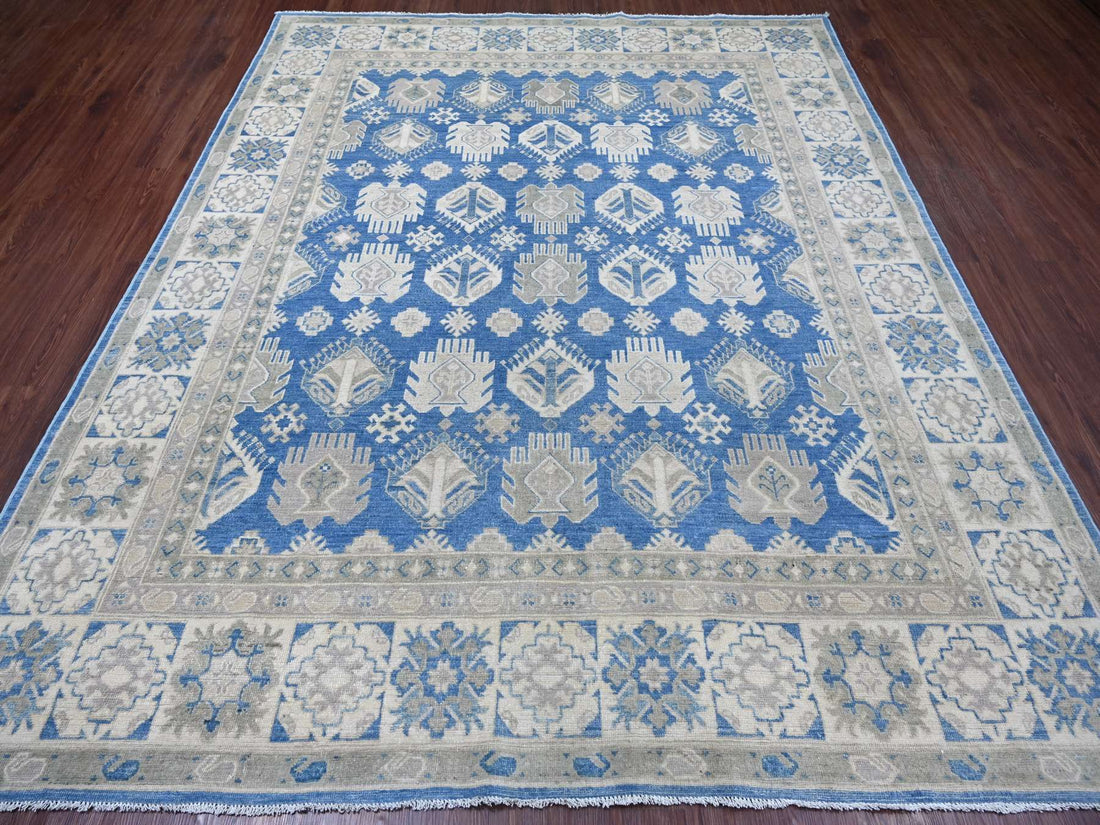 7'10"x9'7" | Blue Kazak | Wool | 210000031264