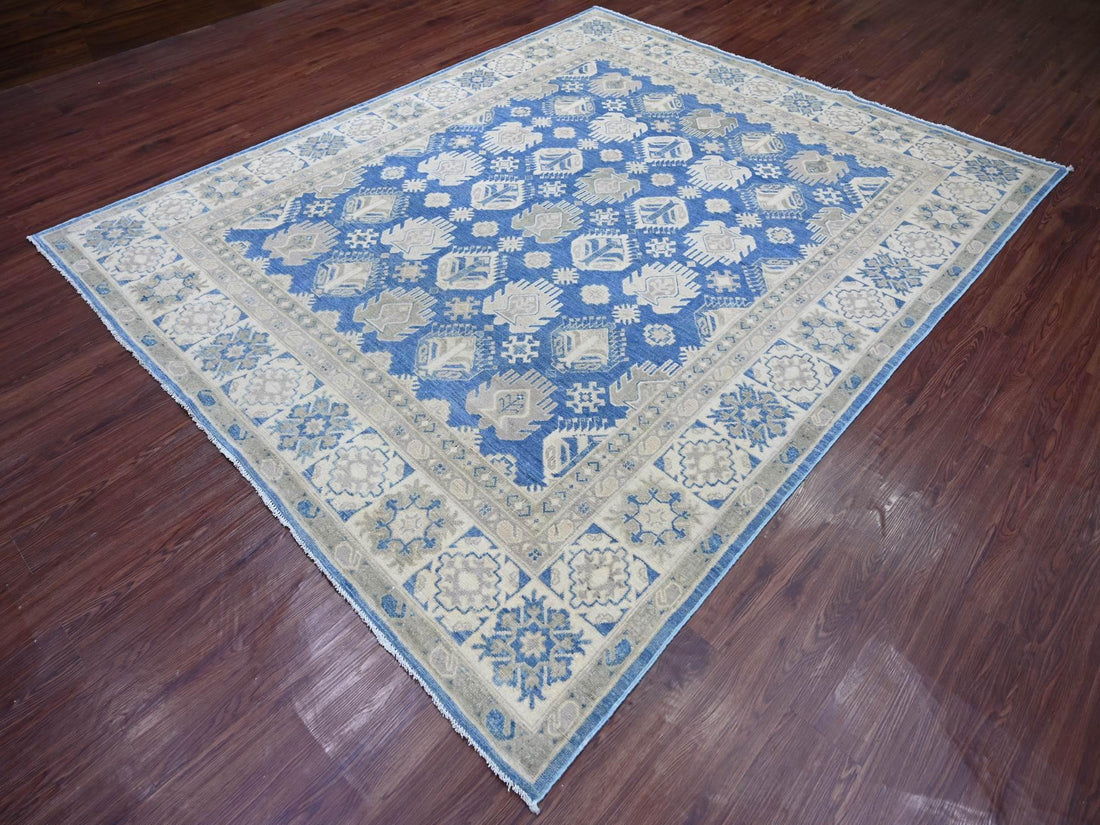 7'10"x9'7" | Blue Kazak | Wool | 210000031264