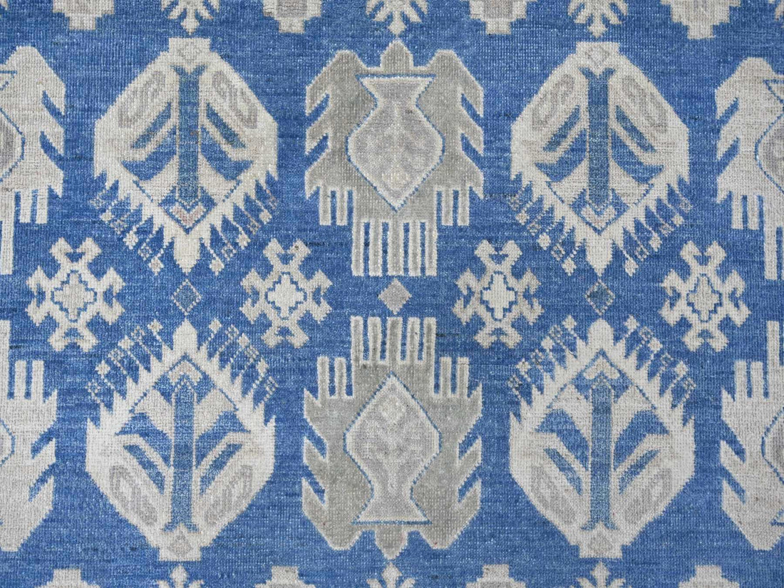 7'10"x9'7" | Blue Kazak | Wool | 210000031264
