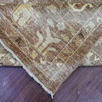 9'6"x11'8" | Brown Oushak | Wool | 210000031296