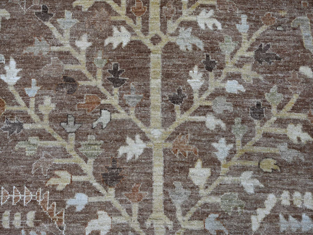 9'6"x11'8" | Brown Oushak | Wool | 210000031296