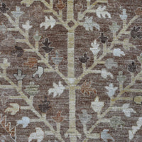 9'6"x11'8" | Brown Oushak | Wool | 210000031296