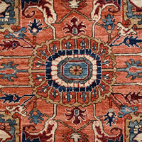 8'0"x9'10" | Orange Heriz | Wool | 210000031272