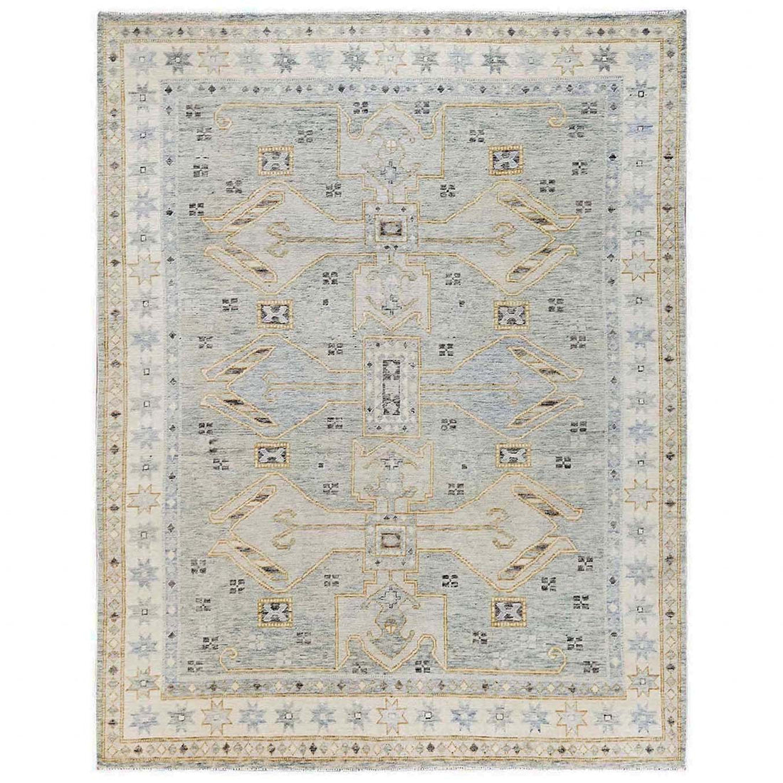 8'0"x10'2" | Grey Anatolian | Wool | 210000031282