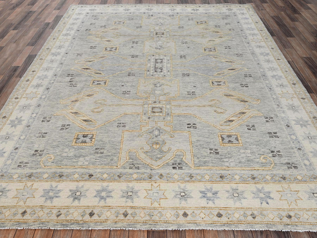 8'0"x10'2" | Grey Anatolian | Wool | 210000031282