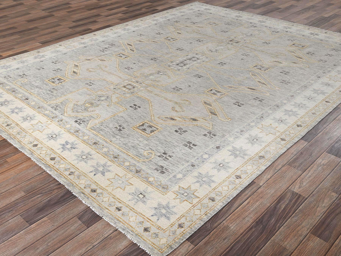 8'0"x10'2" | Grey Anatolian | Wool | 210000031282