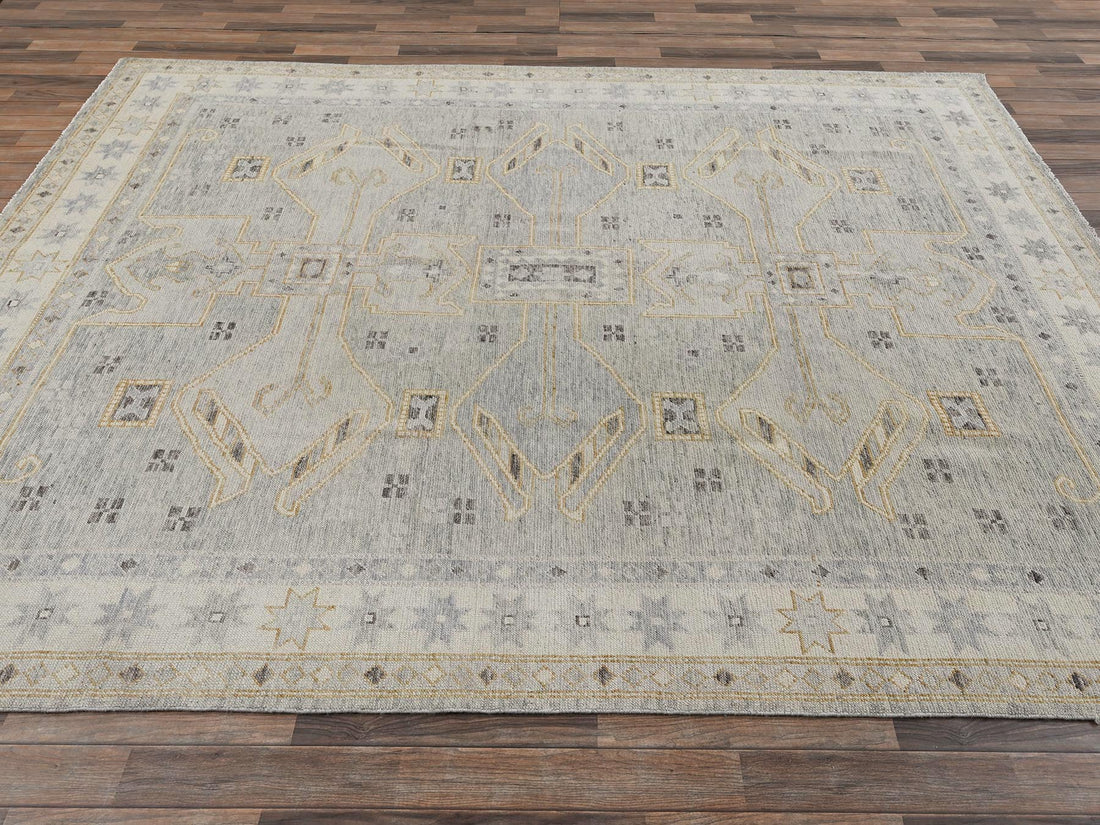8'0"x10'2" | Grey Anatolian | Wool | 210000031282
