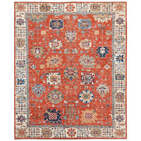 8'1"x10'0" | Orange Persian | Wool | 210000031273