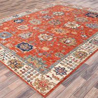 8'1"x10'0" | Orange Persian | Wool | 210000031273