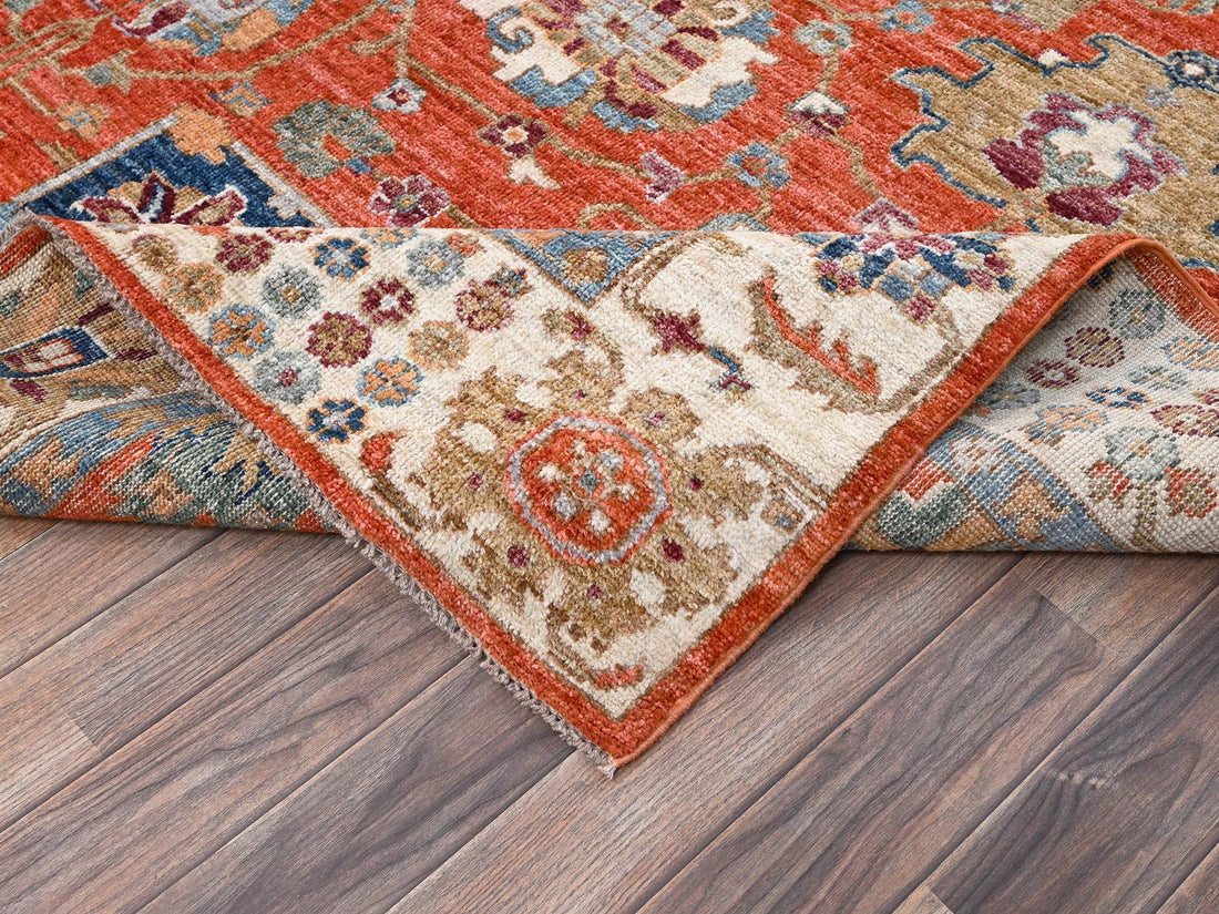8'1"x10'0" | Orange Persian | Wool | 210000031273