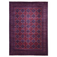 9'8"x13'0" | Red Tribal | Wool | 210000031287