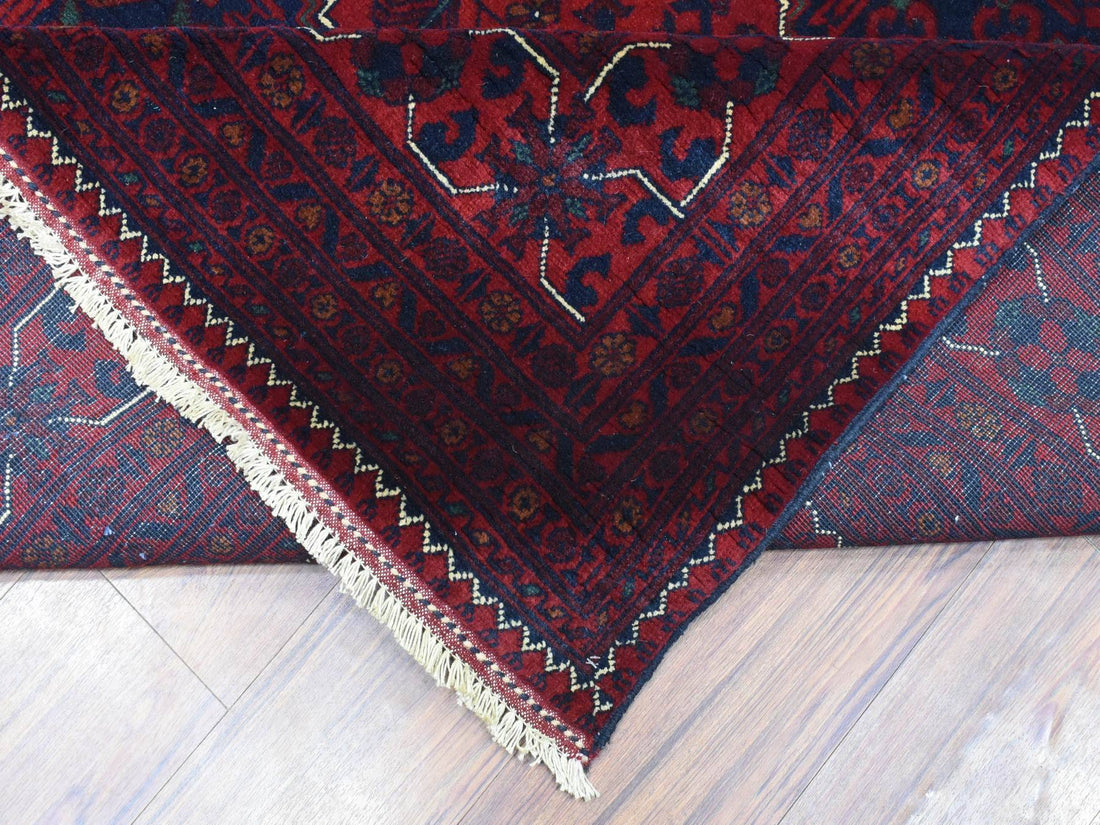 9'8"x13'0" | Red Tribal | Wool | 210000031287
