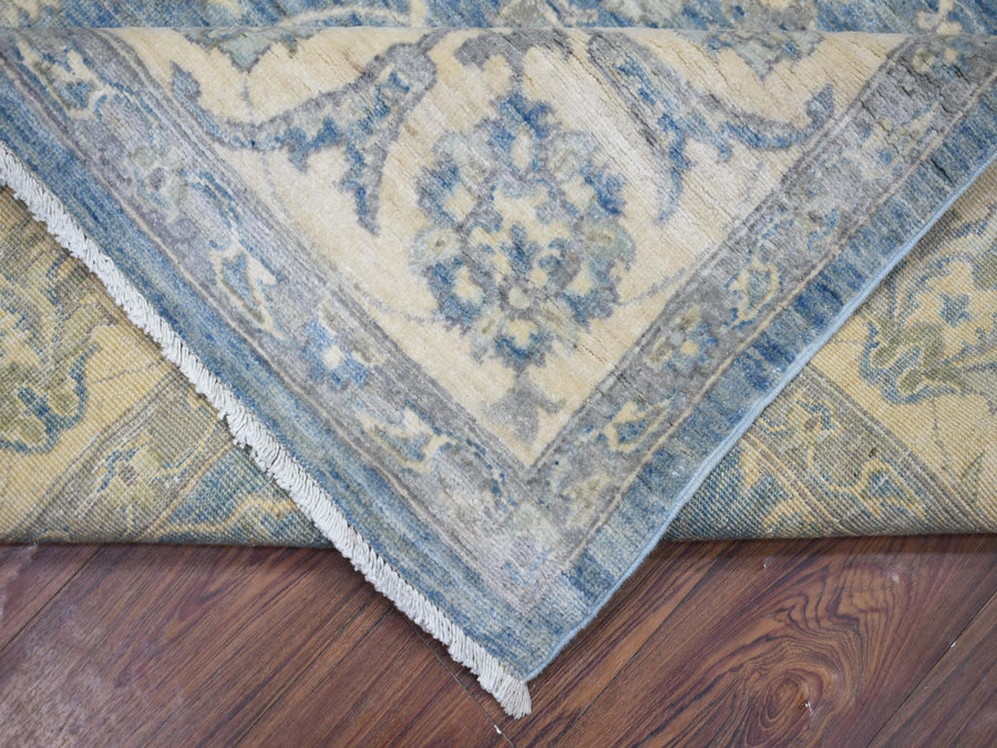 8'0" x 9'9" | Blue Peshawar | Wool | 210000028891
