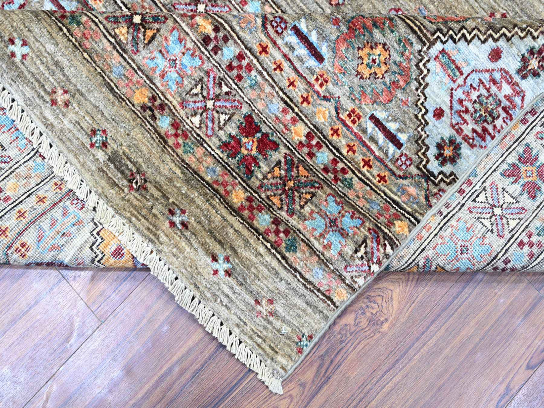 8'6" x 11'8" | Sage Gray Kazak | Wool | 210000026293