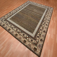 9'2"x12'1" | Brown Khotan | Wool | 210000031298