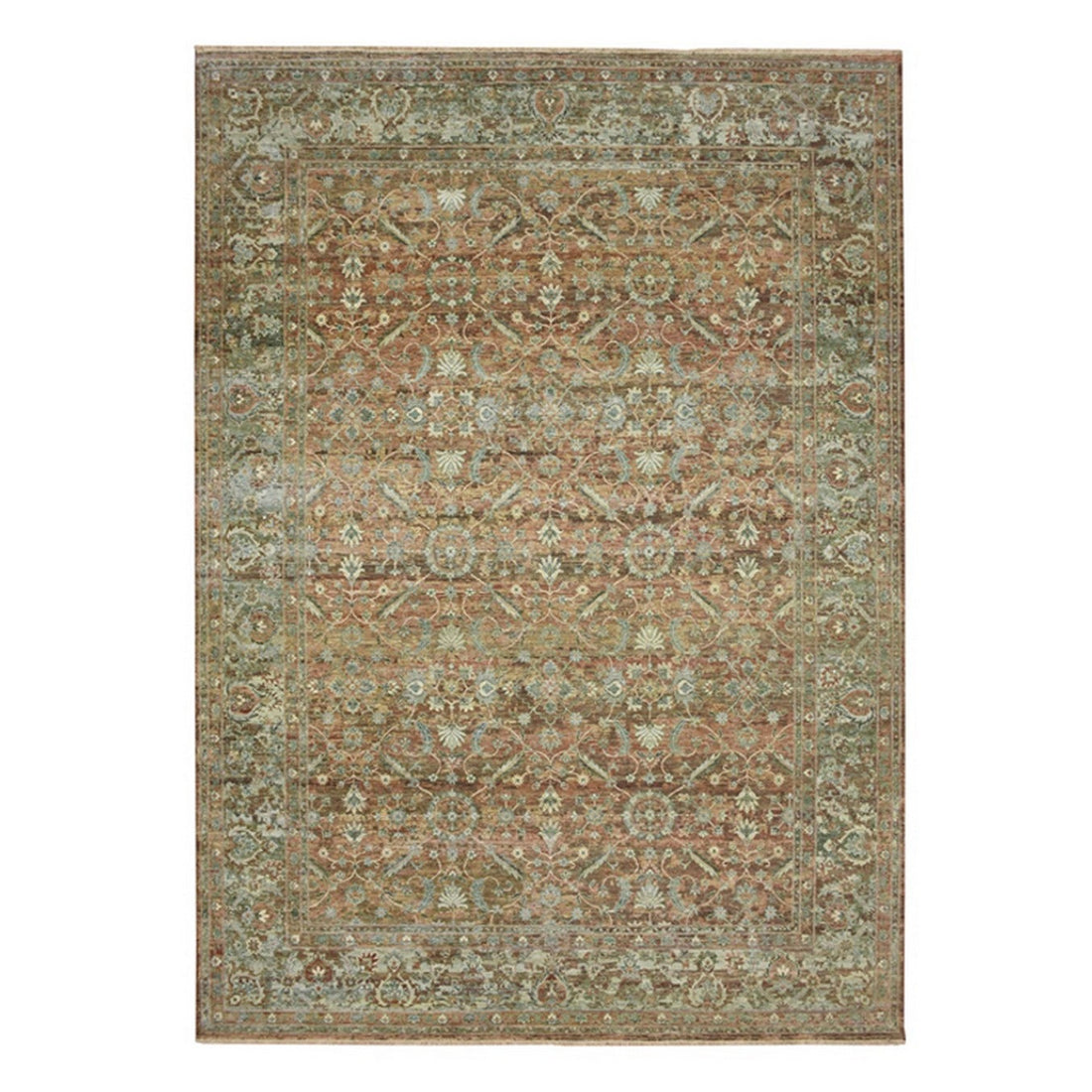9'10"x14'0" | Sunset Mahal | Wool | 210000031284
