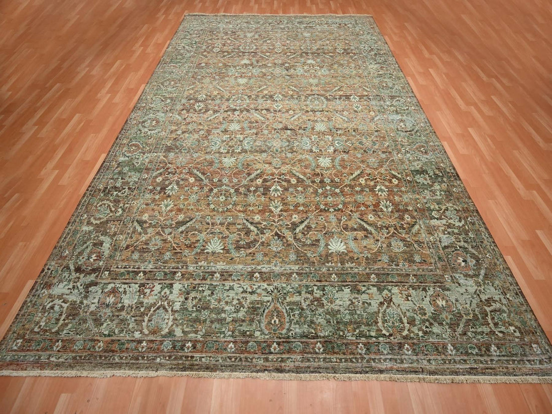 9'10"x14'0" | Sunset Mahal | Wool | 210000031284
