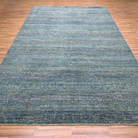 9'0"x11'10" | Blue Geometric | Wool | 210000031291