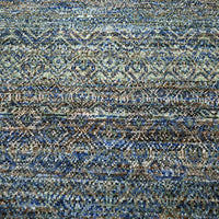 9'0"x11'10" | Blue Geometric | Wool | 210000031291