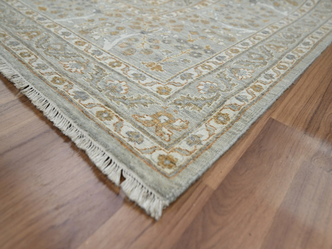 9'2" x 12'0" | Grey Tree of Life | Wool | 210000028911