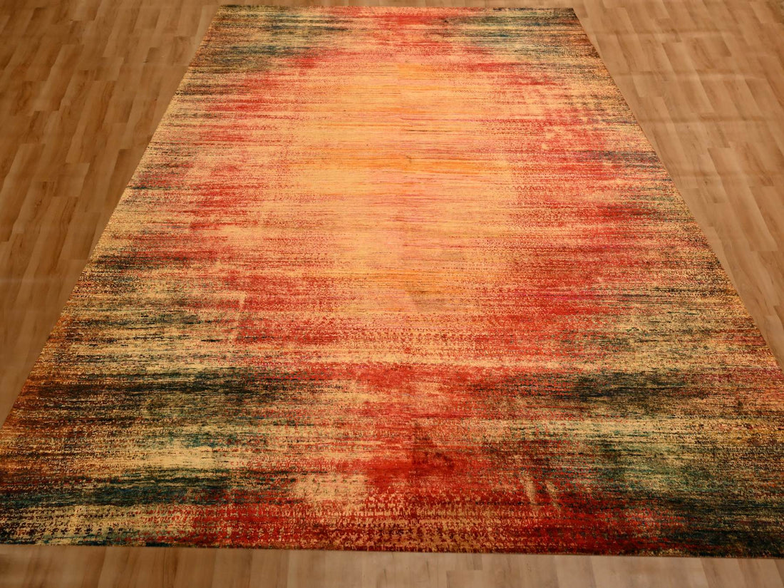 9'0" x 12'0" | Sunset Sari Silk | Silk | 210000028920