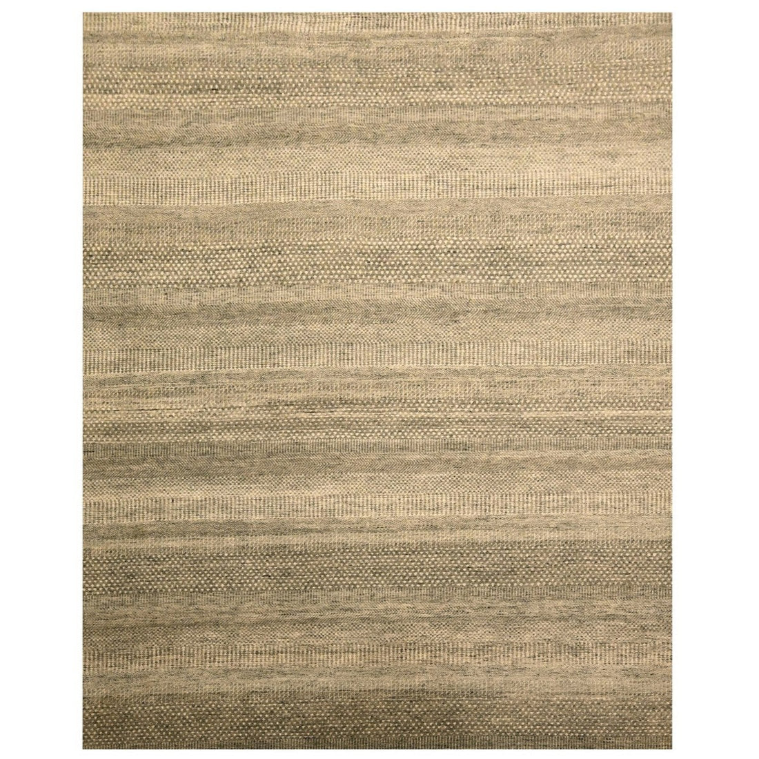 8'0" x 10'3" | Undyed Grass Design | Wool | 210000028895