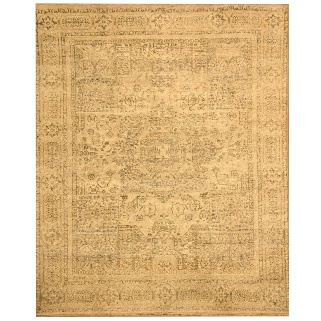 7'9" x 10'3" | Brown Mamluk | Wool | 210000028901