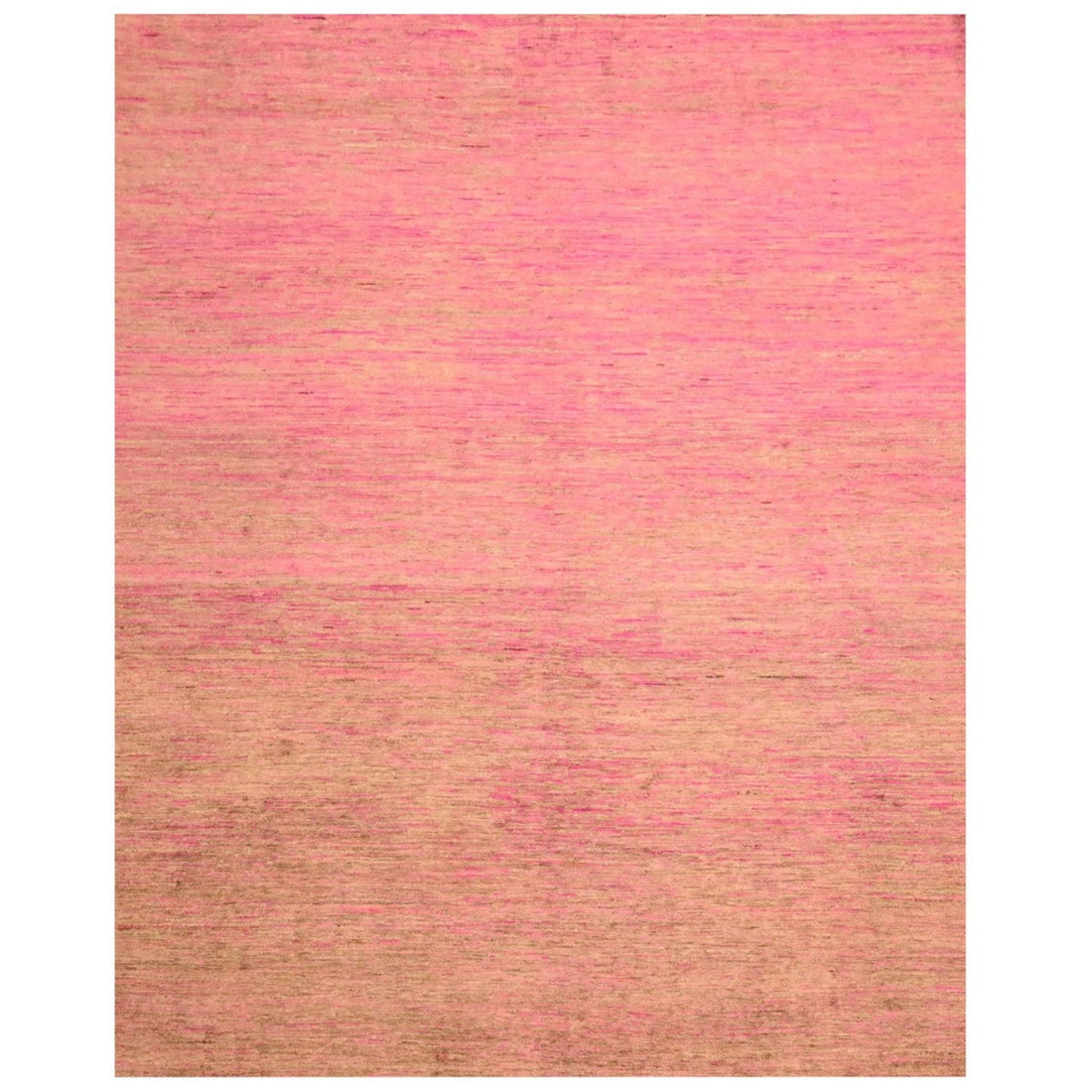 7'9" x 10'0" | Rose Pink Sari Silk | Wool & Silk | 210000028902