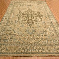 8'7" x 12'4" | Khaki Heriz | Wool | 210000028918