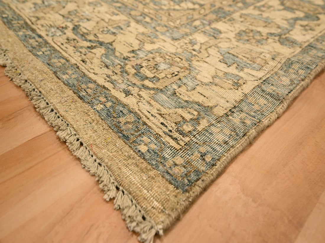8'7" x 12'4" | Khaki Heriz | Wool | 210000028918