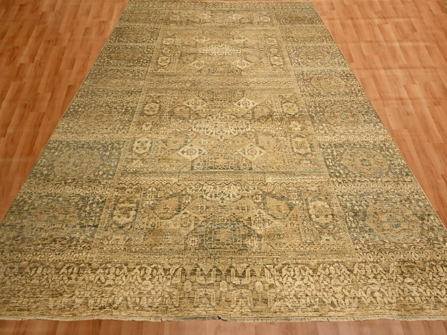 10'0" x 13'8" | Brown Mamluk | Wool | 210000028935